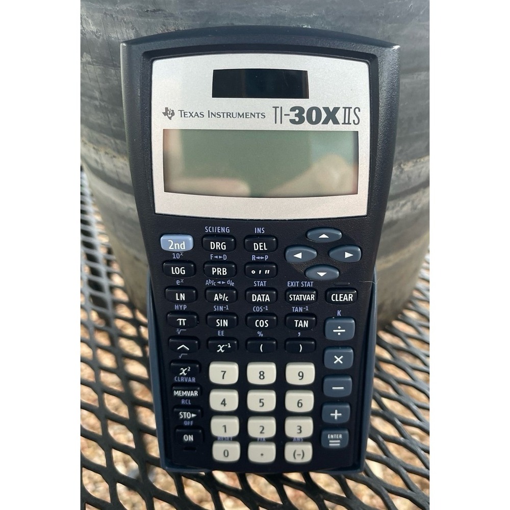 Texas Instruments TI-30X IIS 2-Line Scientific Calculator Blue